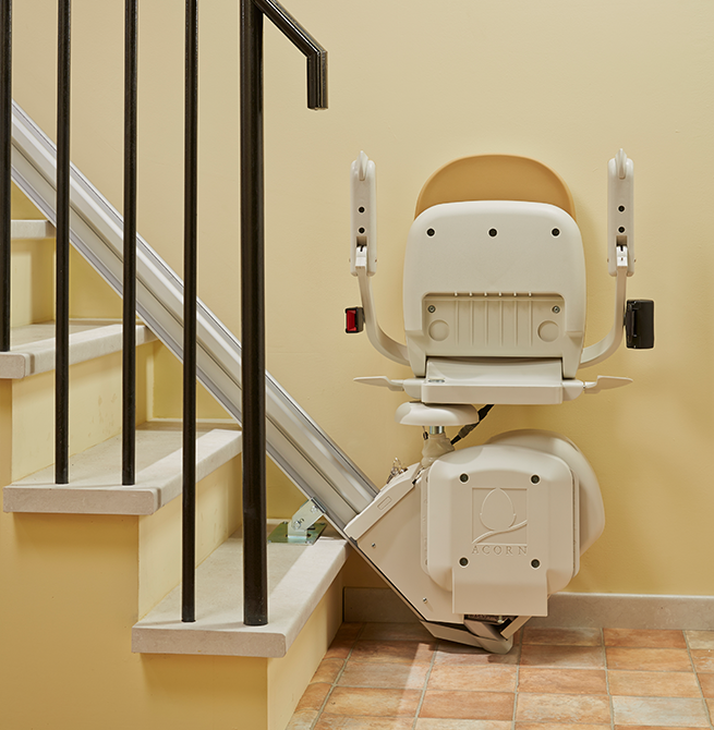 Folded Acorn 130 Stairlift
